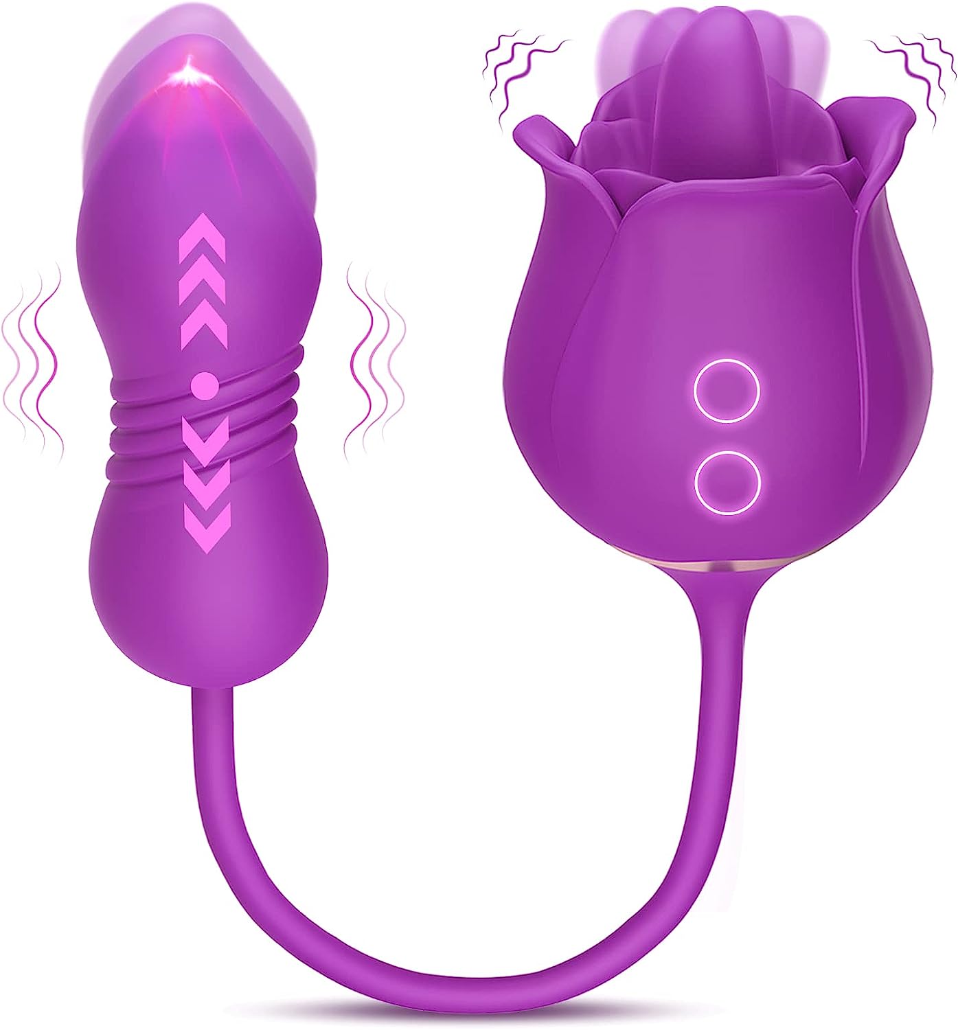 Mooligirl™ Ada - Wild Rose Triple Stimulator -Purple – mooligirl