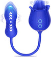 Mooligirl™ Sue - Wild Rose Triple Stimulator -Blue